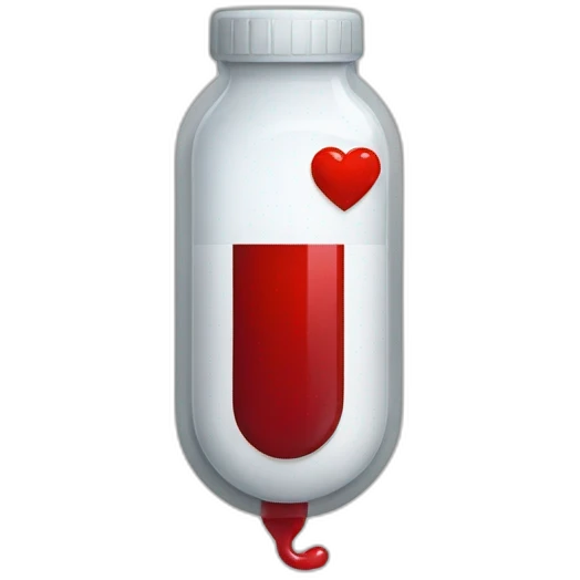 blood donation emoji