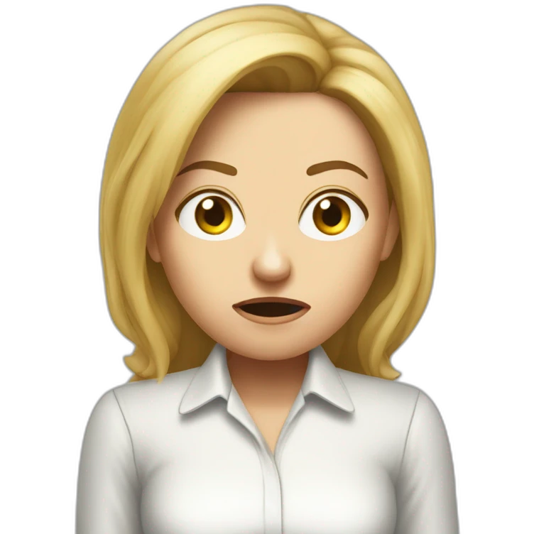 angry sandra borch stealing master thesis emoji