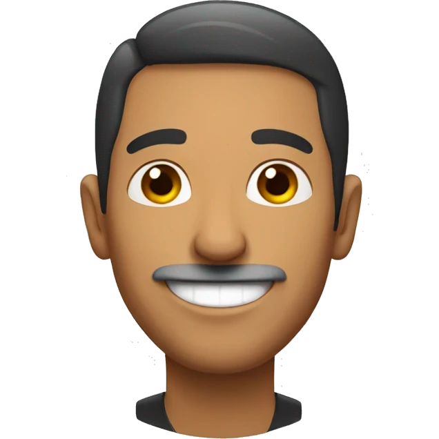 Smiling Spanish man emoji
