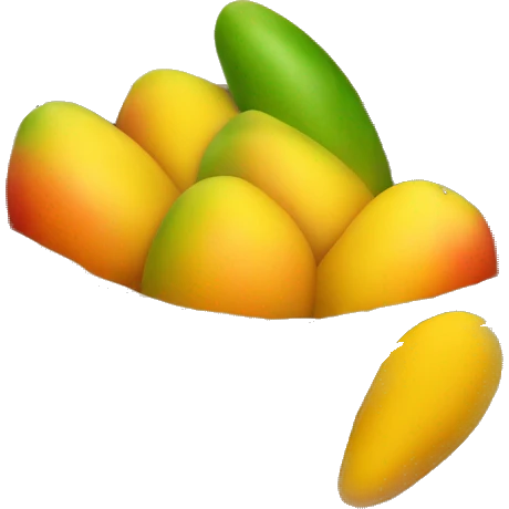 a basket with mango  emoji