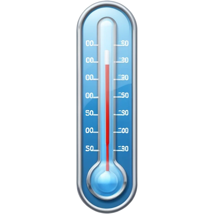 thermometer medical object icon, digital thermometer, 3D cartoon, mobile game icon style, centered, clean background, no text, no watermark
 emoji