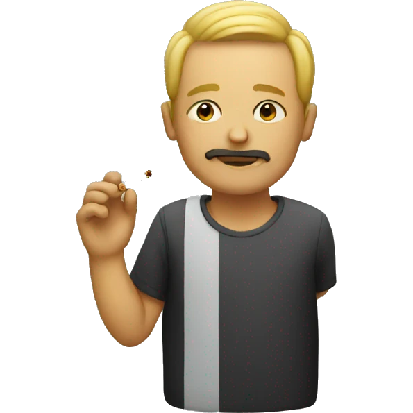 smoking guy emoji