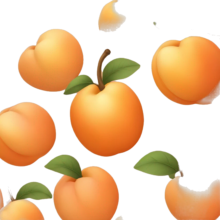 elegant Apricot emoji