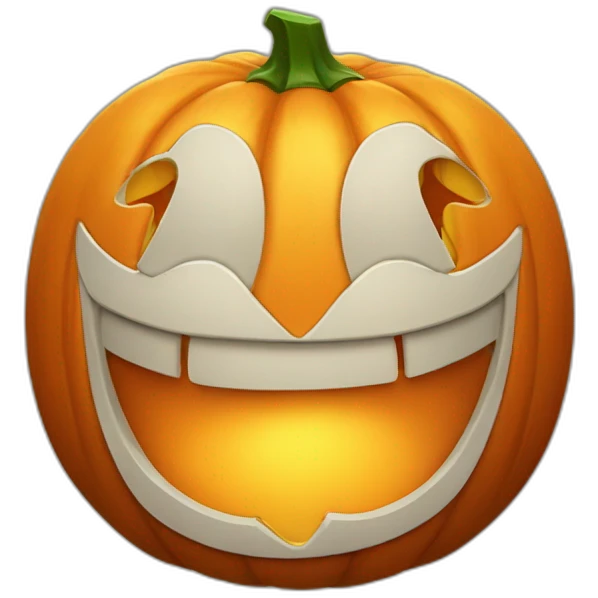 laughing jack-o-lantern with tears emoji