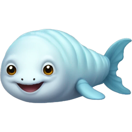 Beluga whale caterpillar bear emoji