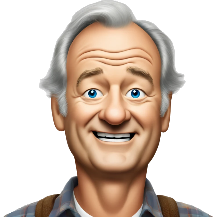 bill murray at his most mischievous  emoji