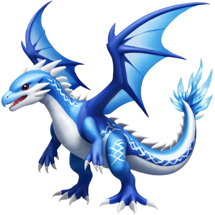 Kyurem-Kyogre-Latios-Lugia-Fakémon-hybrid-creature (full body)  emoji