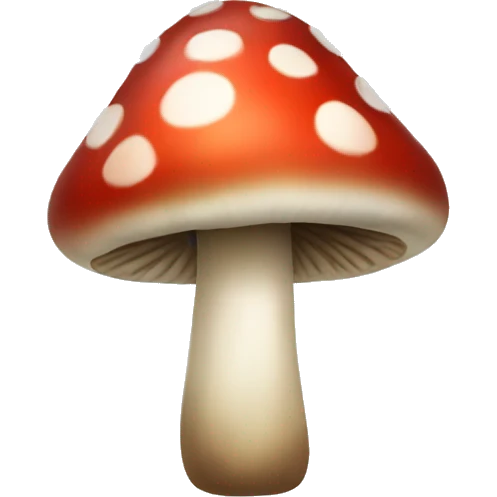 Christmas mushroom  emoji