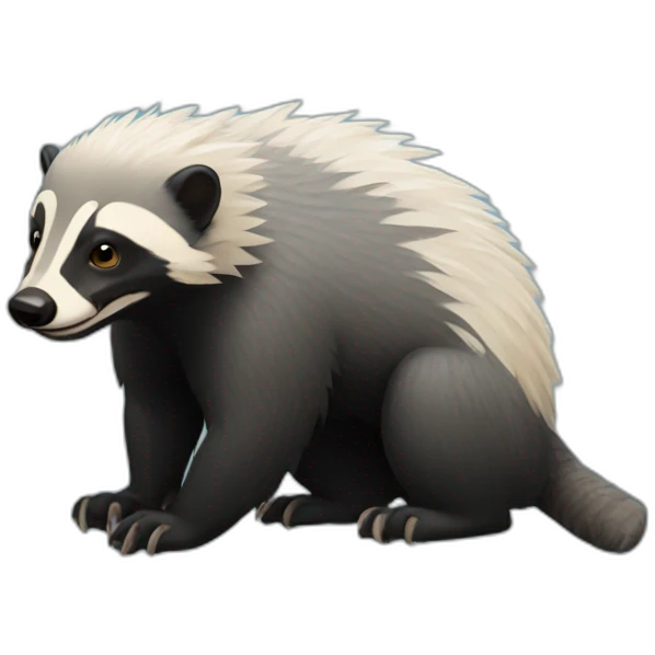 Honeybadger emoji