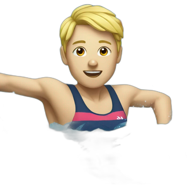 Natation artistique emoji
