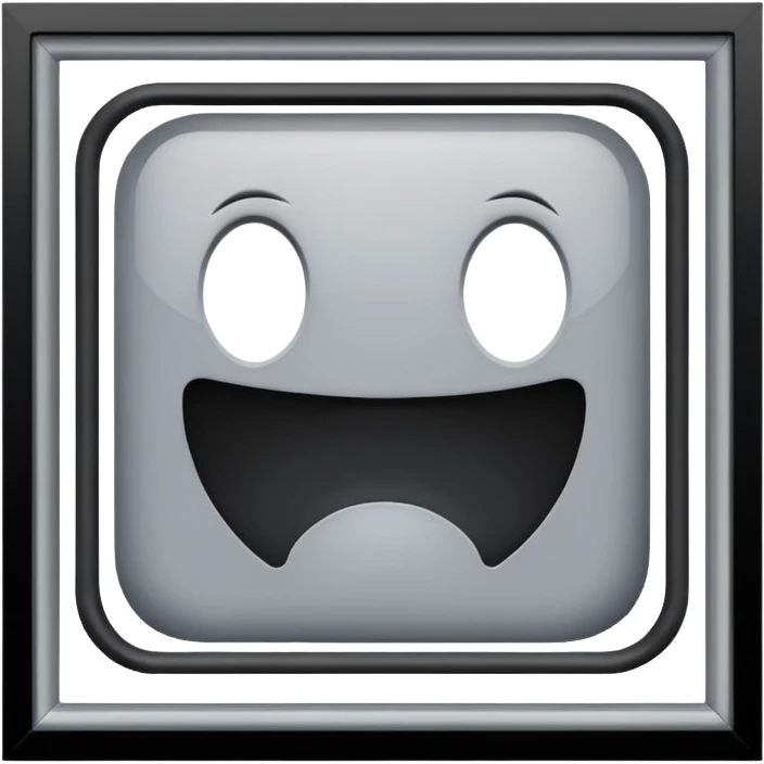 rectangulo de un distancia de metro cuadrado emoji