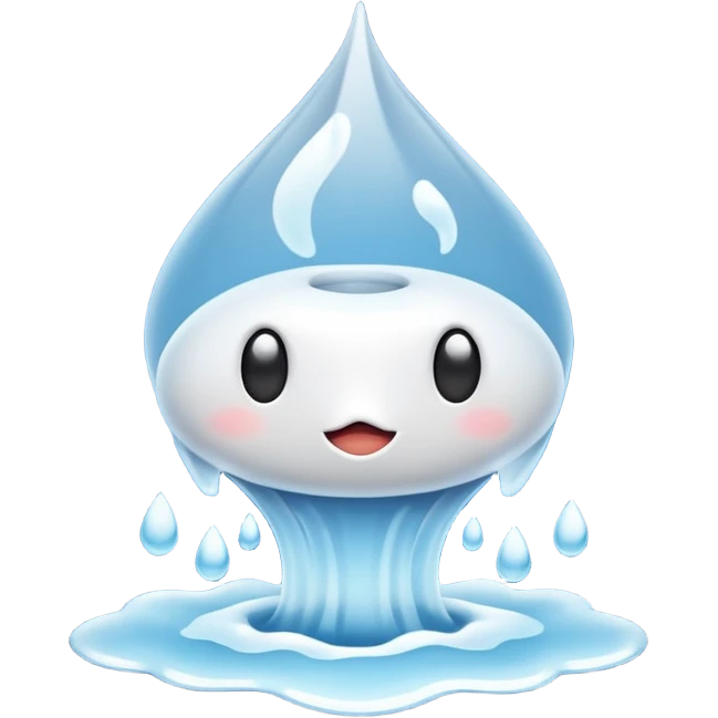 A squirt of cum flying in the air  emoji