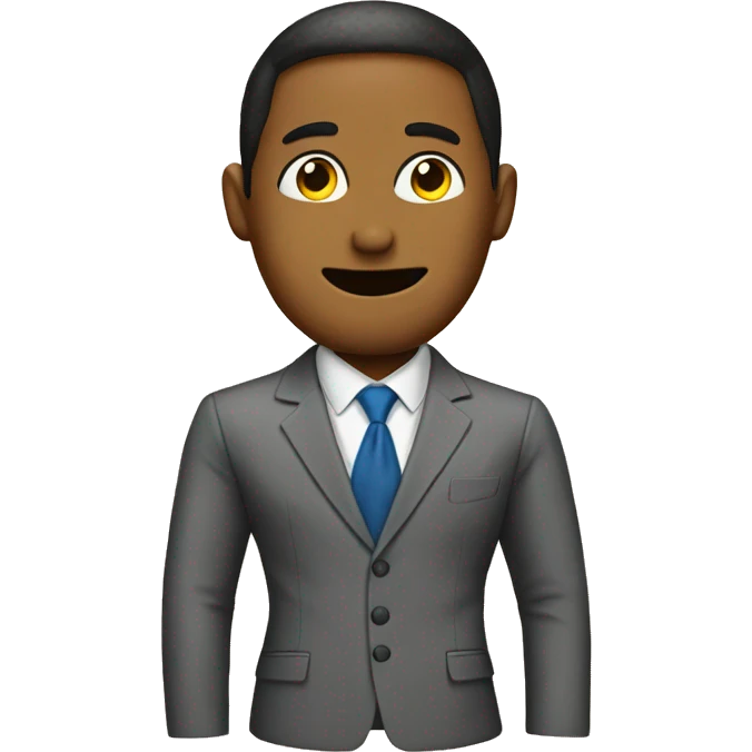 bagel in suit like a man emoji