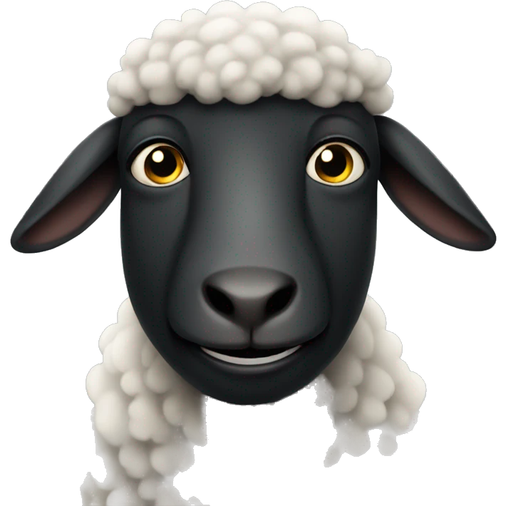 black sheep emoji