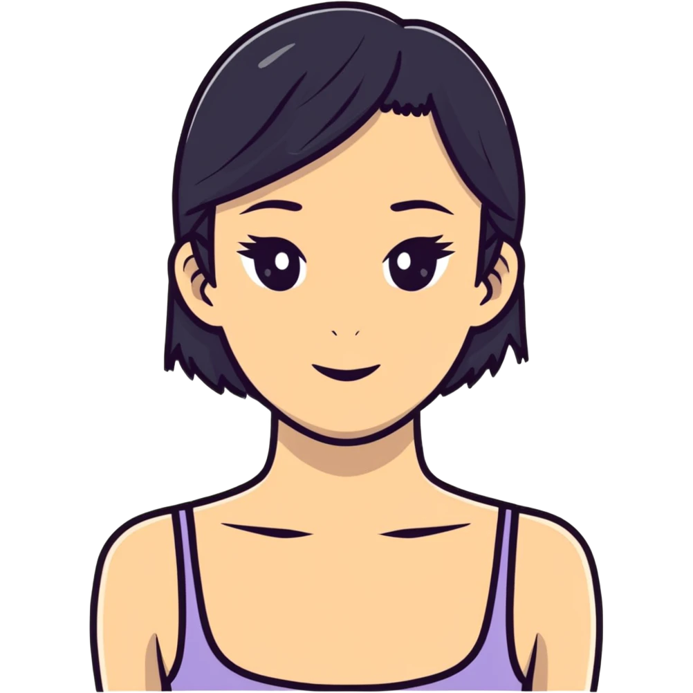 woman upper body emoji