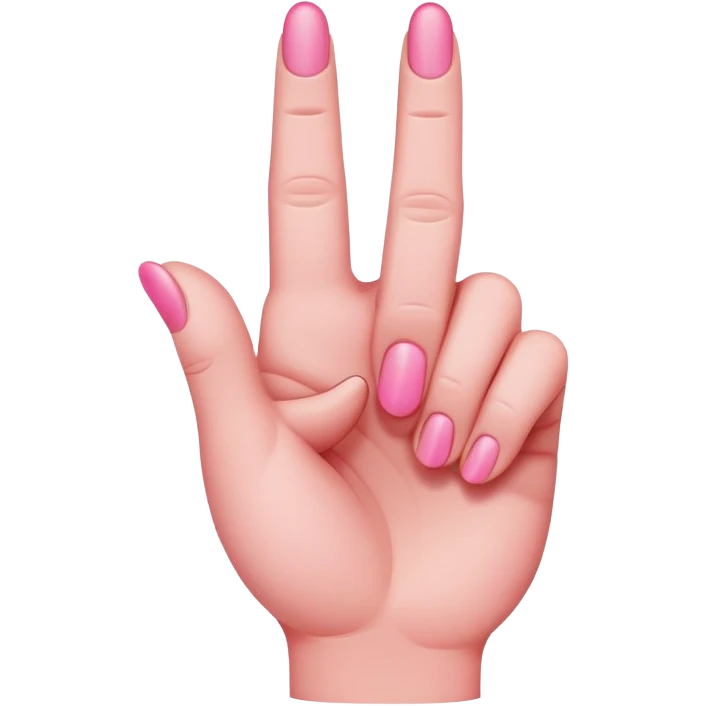 pink middle finger  emoji