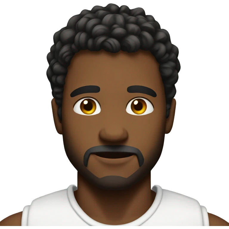 Strong guy in skims emoji