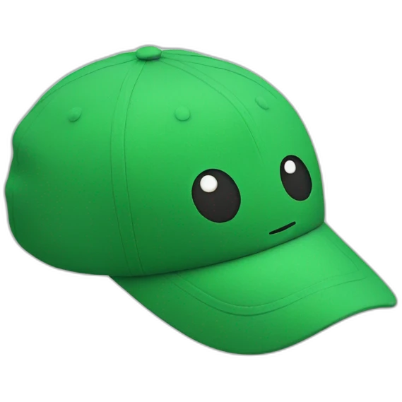planet earth put on a green cap emoji