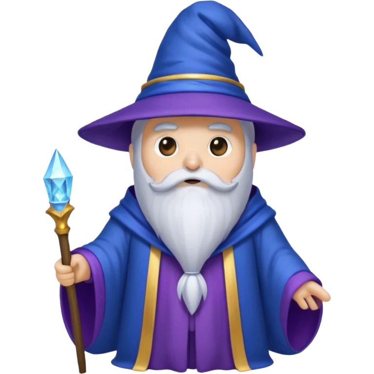 Penguin Wizard emoji