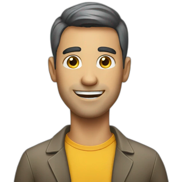 advertising guy emoji