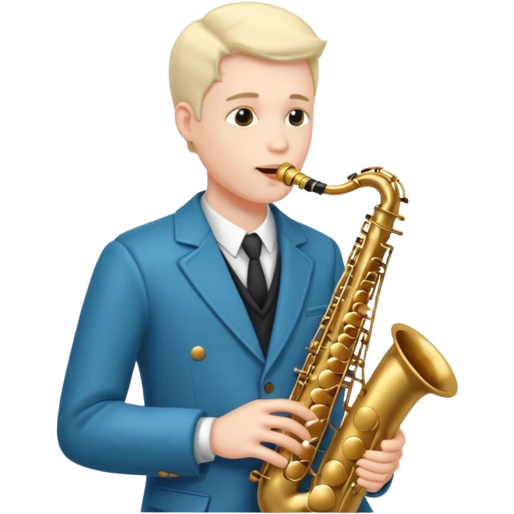 cold man sax emoji