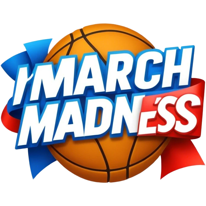 March madness sale sign emoji