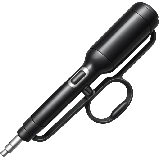 Curling iron emoji