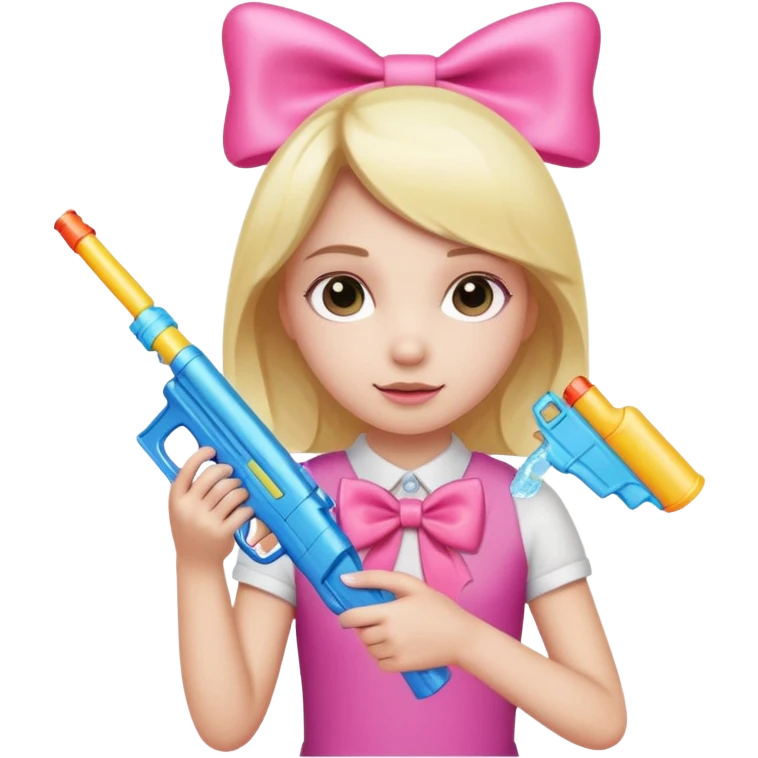🥹🎀🔫 emoji
