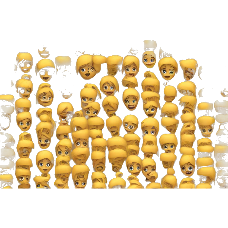 Chica con flequillo emoji