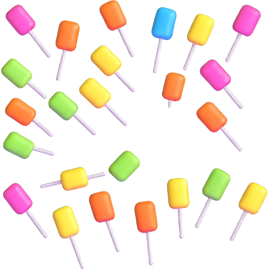 colorful candy emoji
