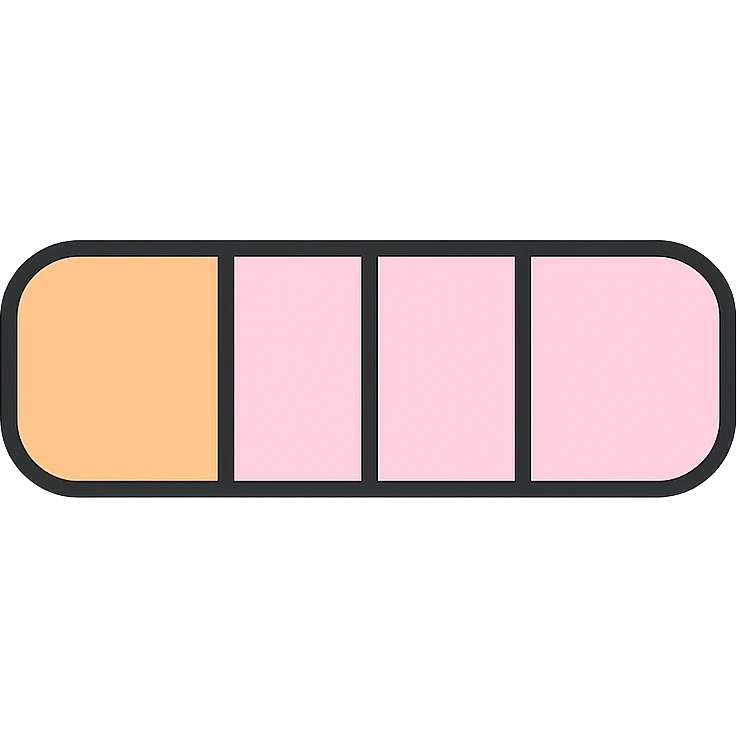 baby pink loading bar, rounded edges, soft pastel, no text emoji