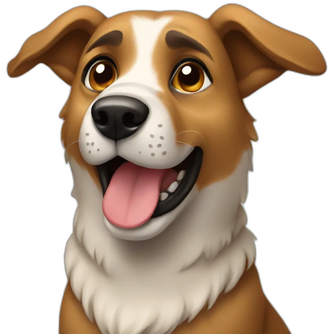 dog shepherd emoji