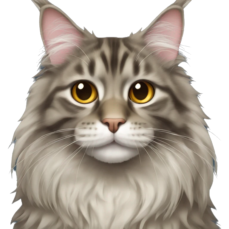 Maine coon cat emoji