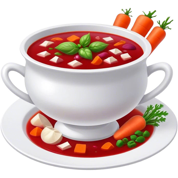 Borscht soup emoji