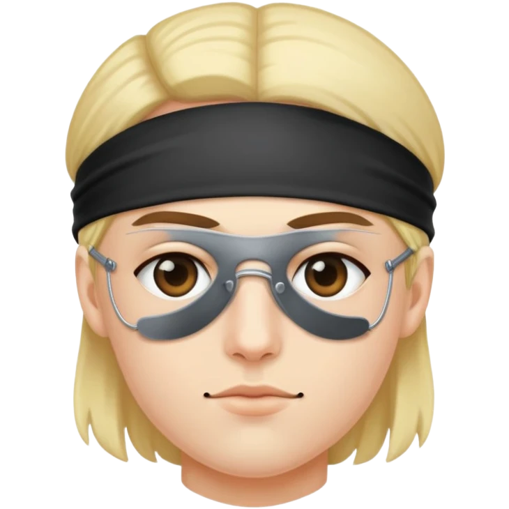Me wearing an eye patch  emoji