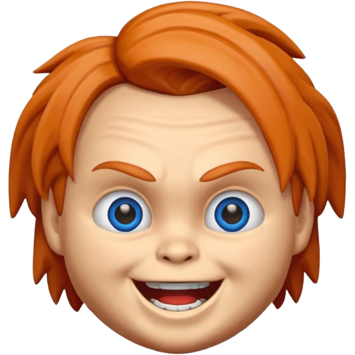 Un emojin de chuky emoji