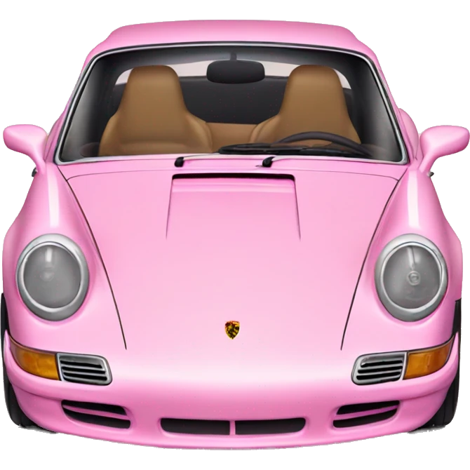 pink porsche emoji