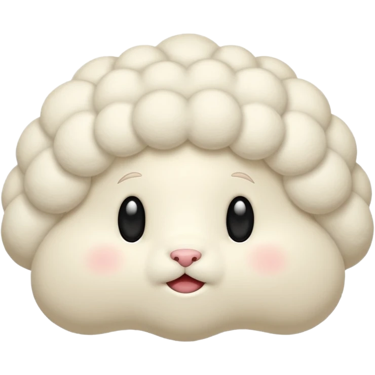 ivory puff emoji