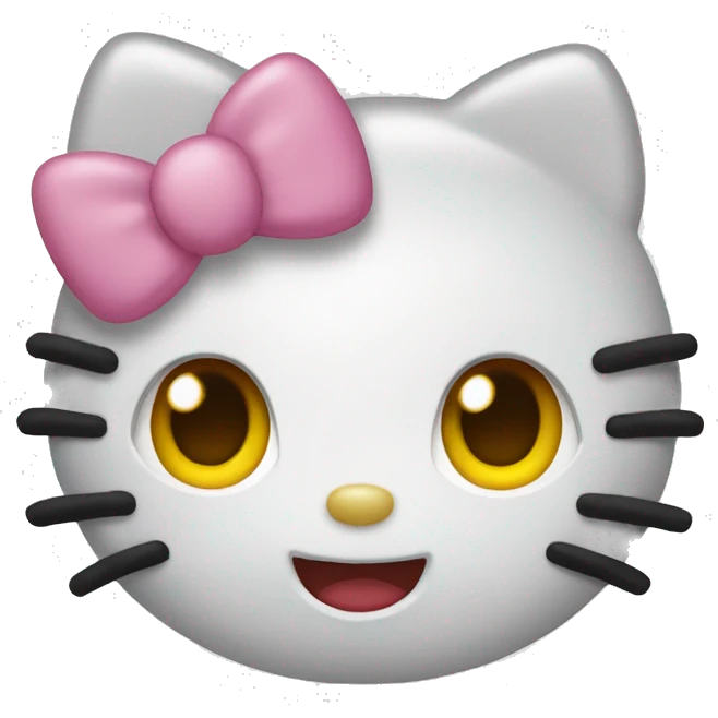 Hello kitty emoji emoji