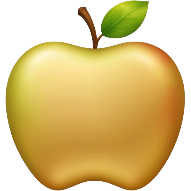 Create an Apple-style emoji that represents a stock/share, combining a clean upward-trending chart, a minimal financial symbol, and a confident growth vibe, using simple shapes, smooth gradients, and the polished. emoji