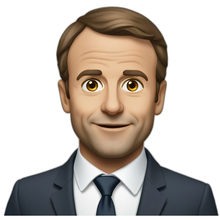 Emanuel Macron  emoji