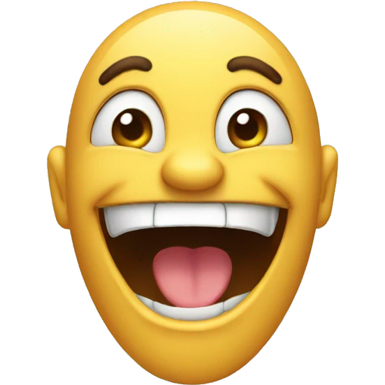 laughing and pointing at the viewer emoji