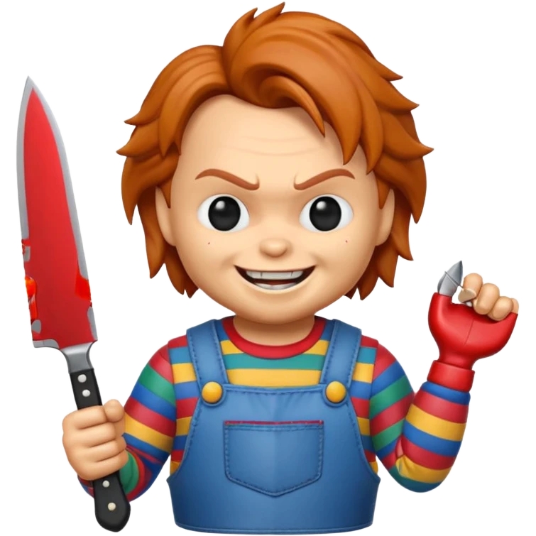 Un emojin de chuky emoji