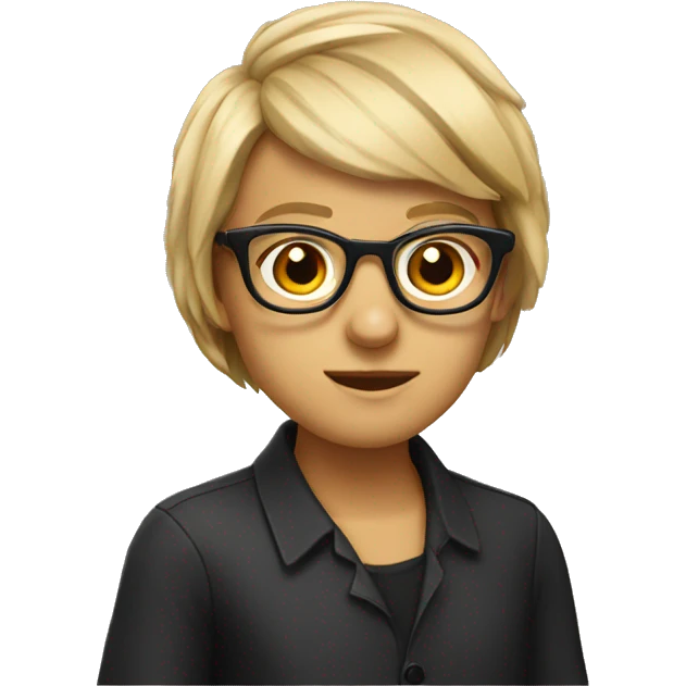 taylow swift with glasses emoji