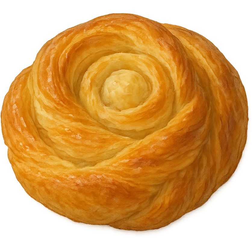realistic pastry, natural colors, soft, fairy-like atmosphere, no background, square size emoji