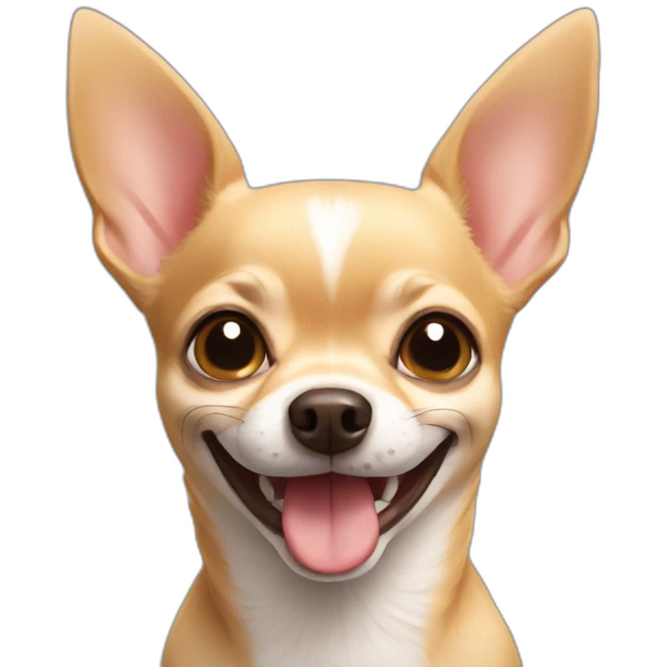 Chihuahua smile emoji