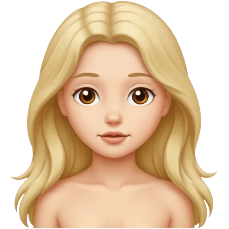 Голая девушка emoji