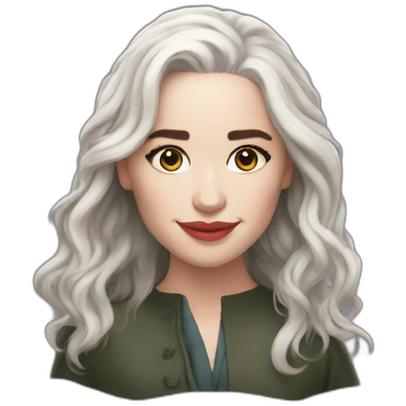 Emilia Clarke emoji