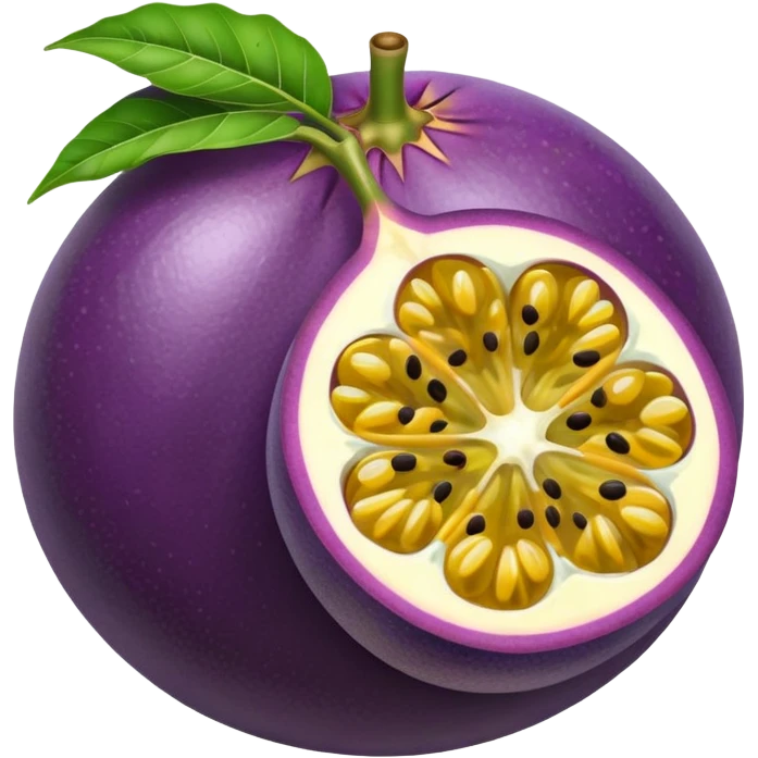 Passion fruit emoji
