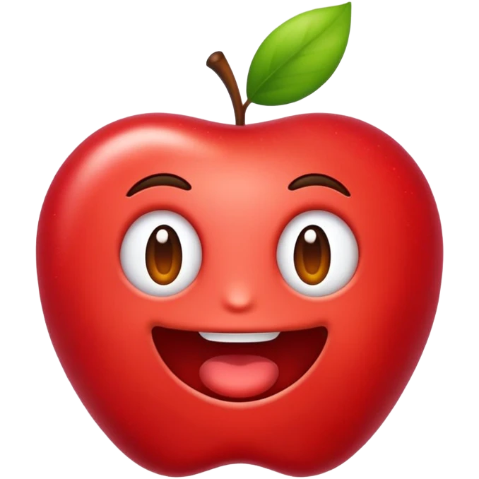 Tung tung sahur estilo emoji de Apple i caricaturesco emoji
